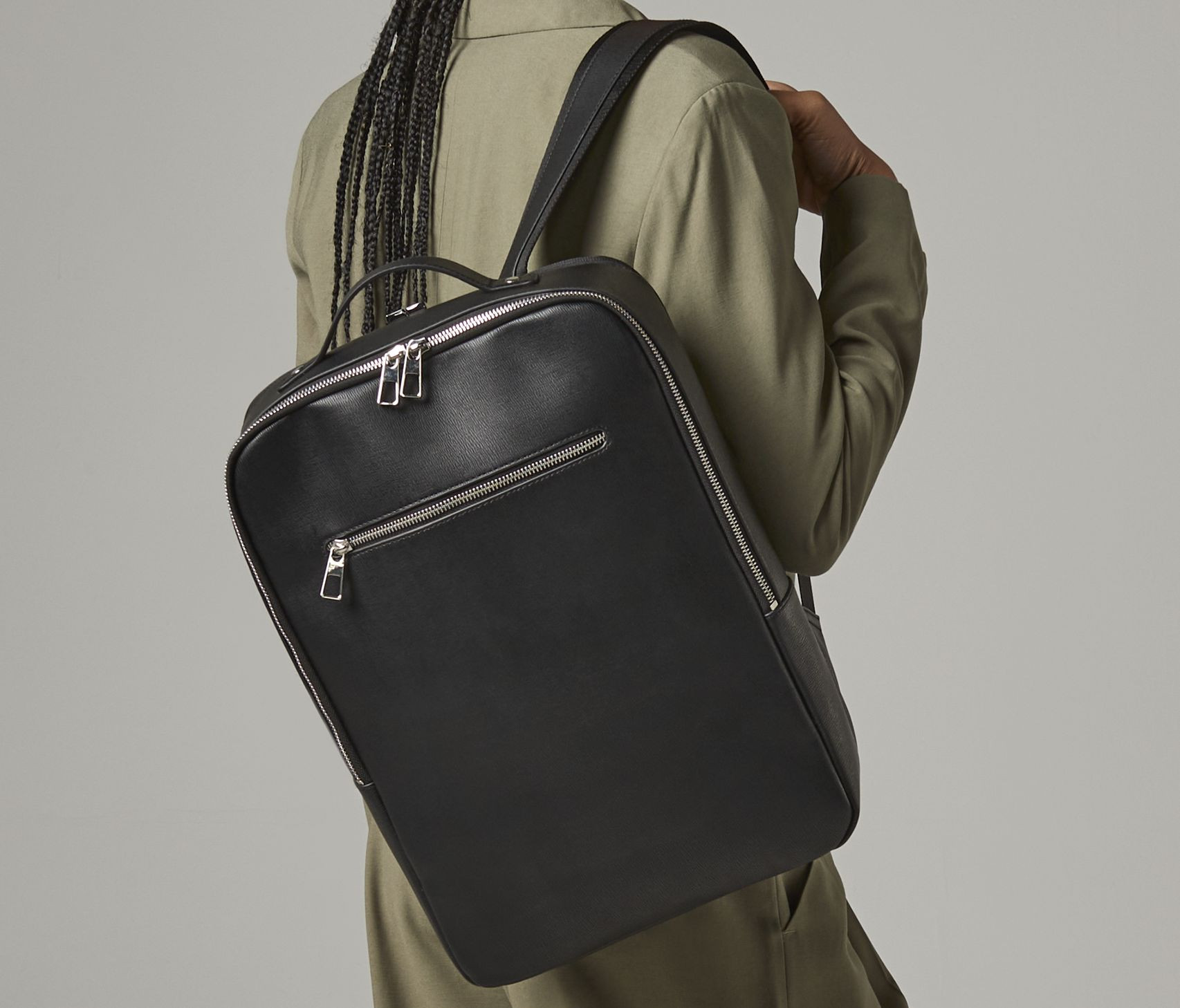 TAILORED LUXE PU BACKPACK