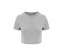 WOMEN' S TRI-BLEND CROPPED T